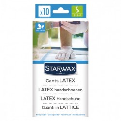 Gants latex renforcé S X10