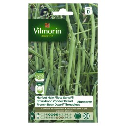 Haricot Nain À Filets Sans...
