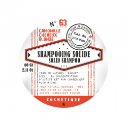 SHAMPOING SOLIDE N°63...