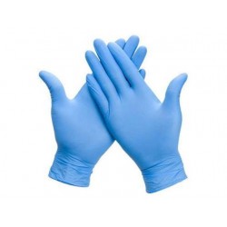 GANTS NITRILE BLEU GD21 NON...
