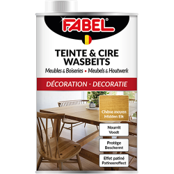 Teinte et Cire CHÊNE MOYEN...