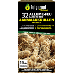 Fulgurant Laine de bois en...