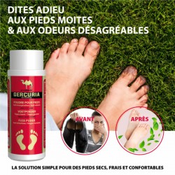 Poudre pour pieds 100 gr